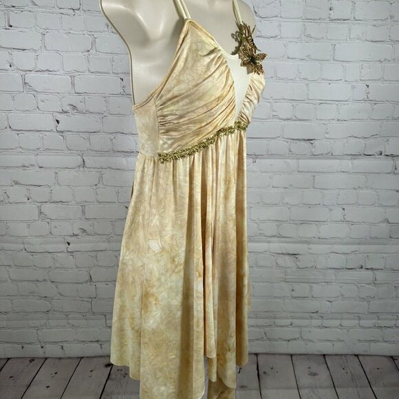 Curtain Call Dance Recital Competition Dress Costume Beaded Size AME - Picture 9 of 11